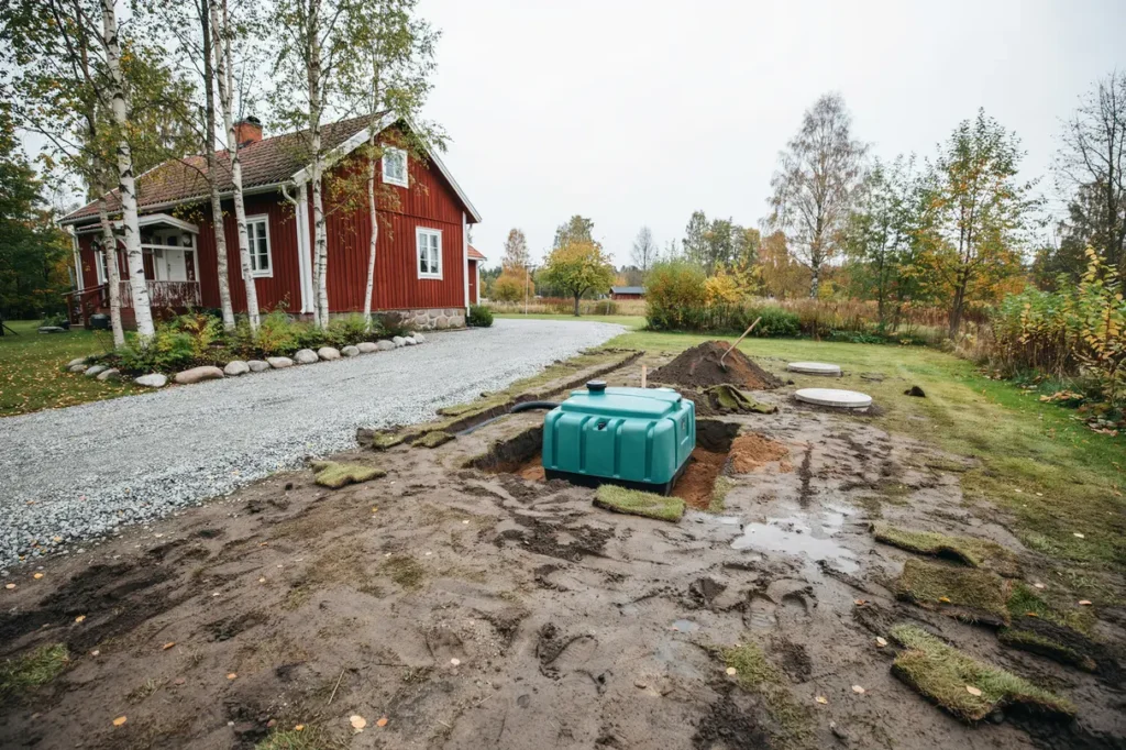 enskilt avlopp f r villa gare s v ljer du r tt reningsverk trekammarbrunn eller slamavskiljare
